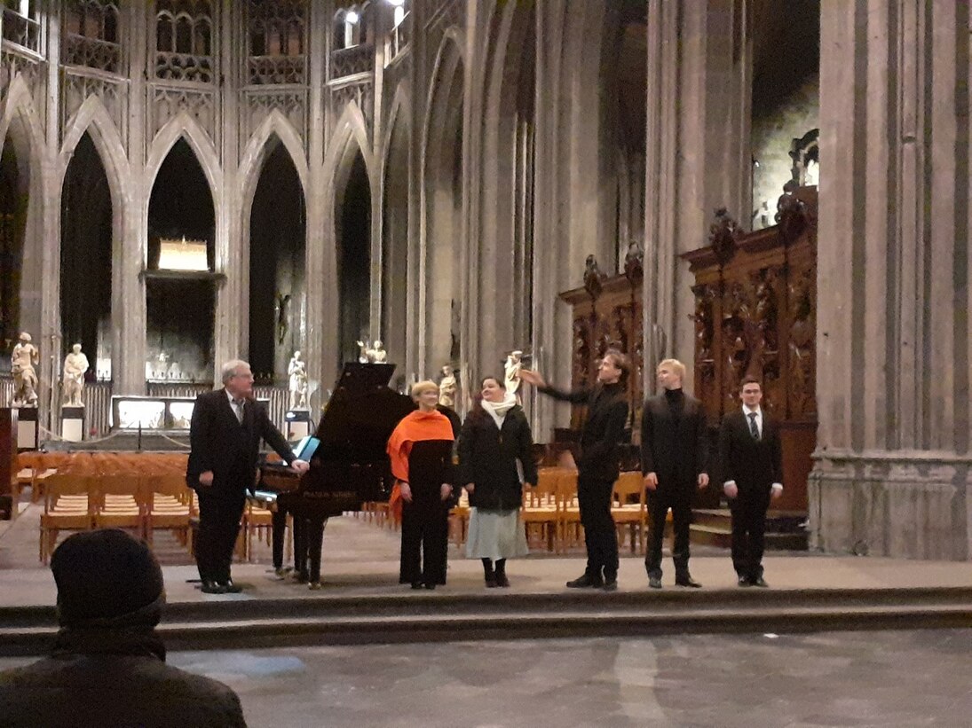 Konzert in der Stiftskirche Sainte-Waudru